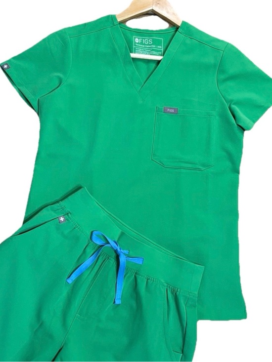 Figs Other - FIGS Catarina XXS & Zamora XS Emerald Scrub Set Jogger Nurse Medical Uniform 🔥